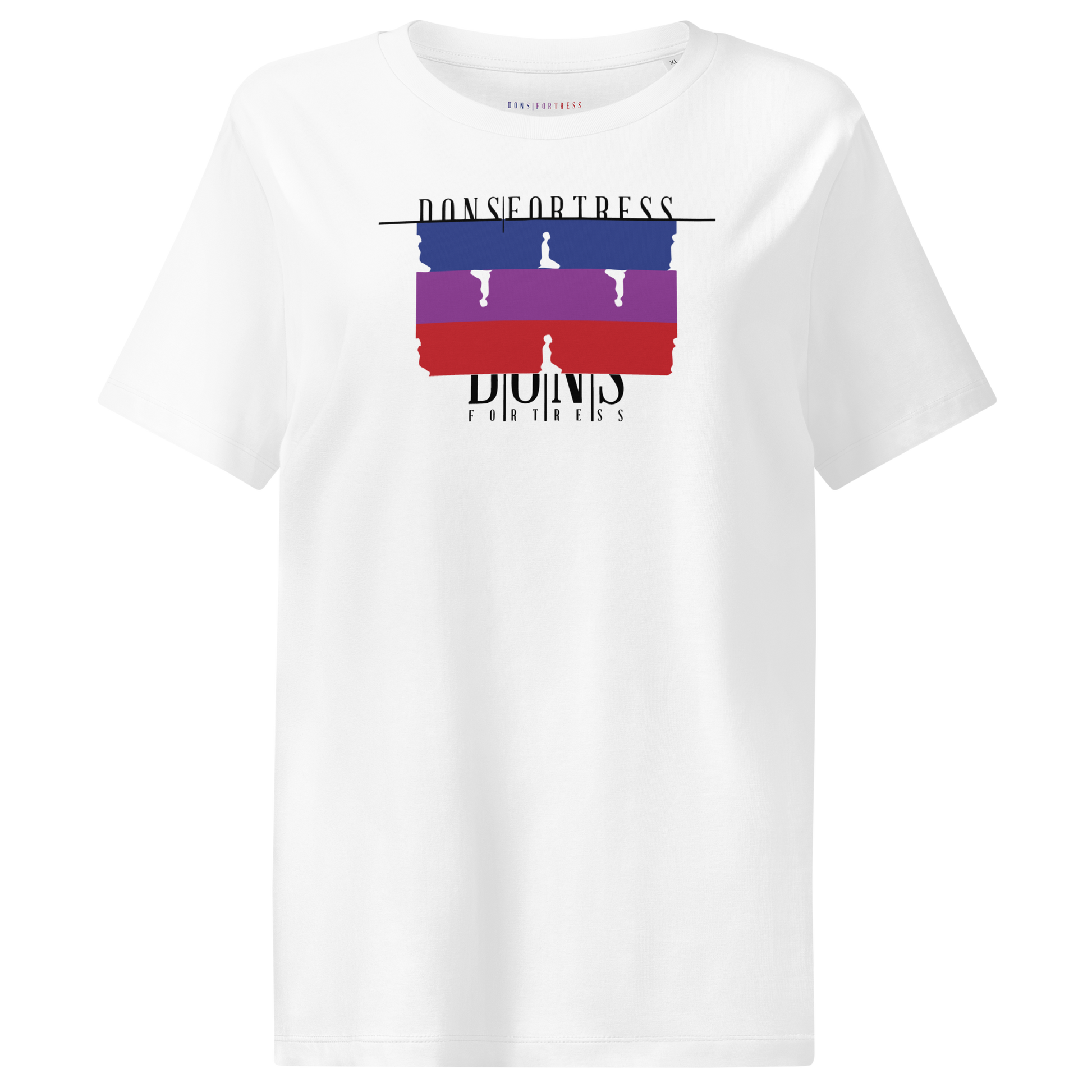 Dons Fortress Womens Goshen Tee in White Front