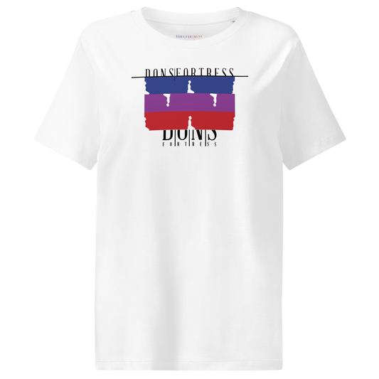 Dons Fortress Womens Goshen Tee in White Front