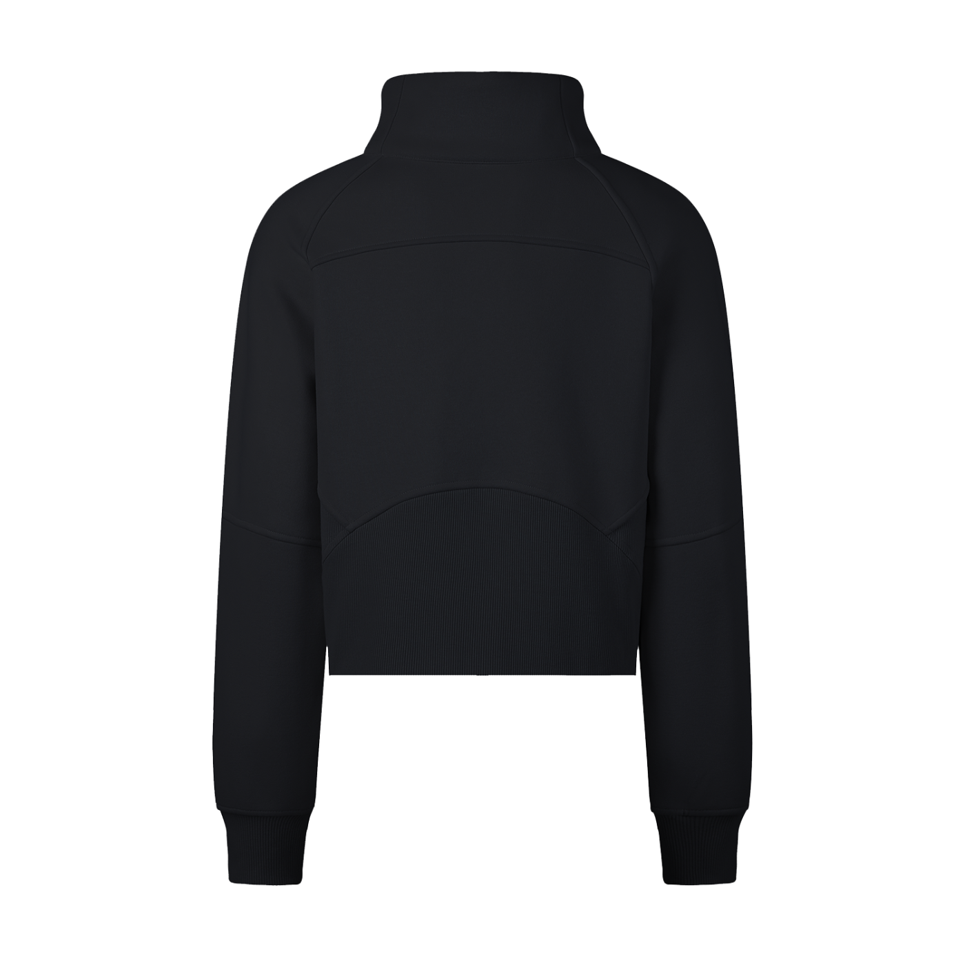 Black jacket on a white background
