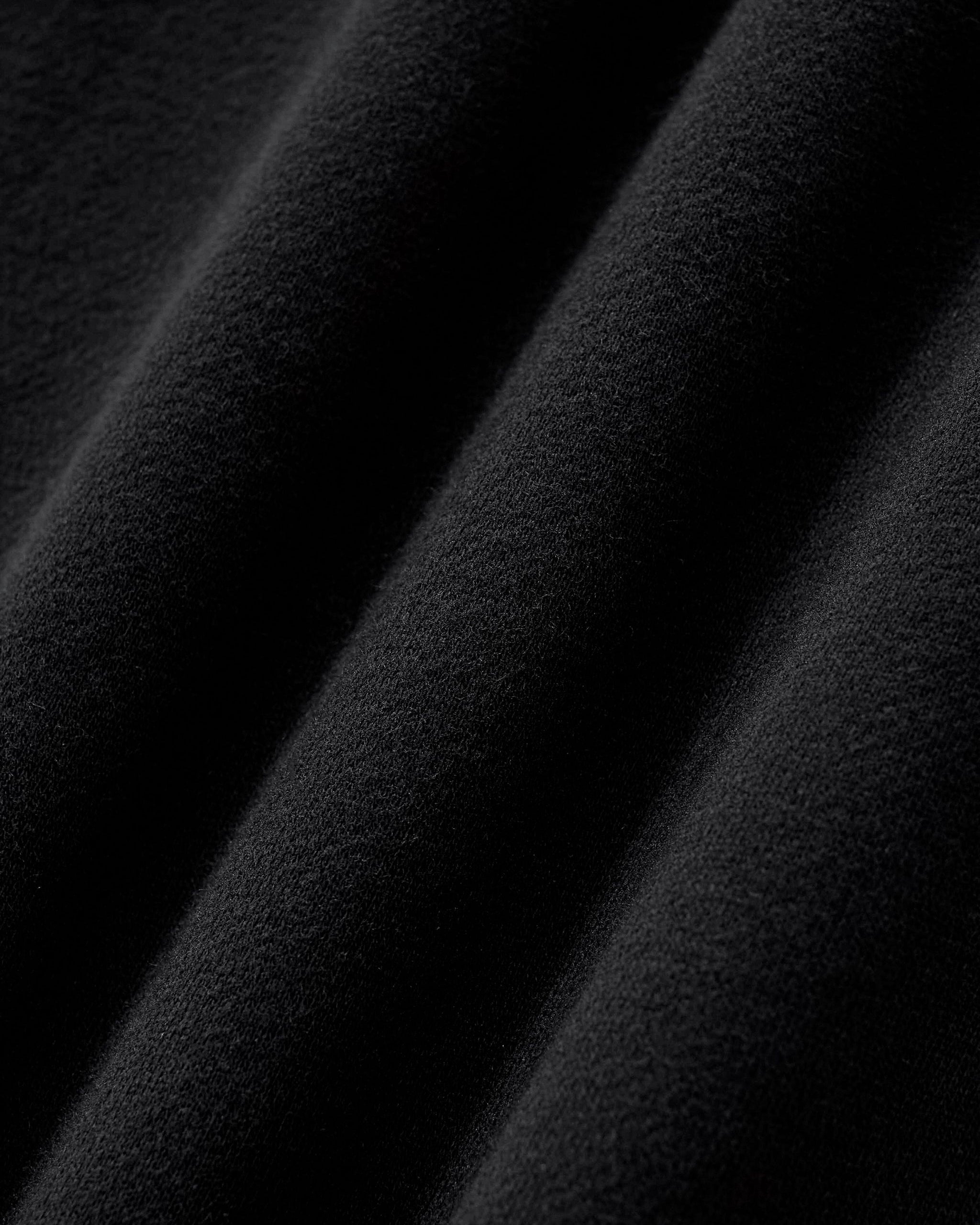 Close-up of black fabric with a textured pattern