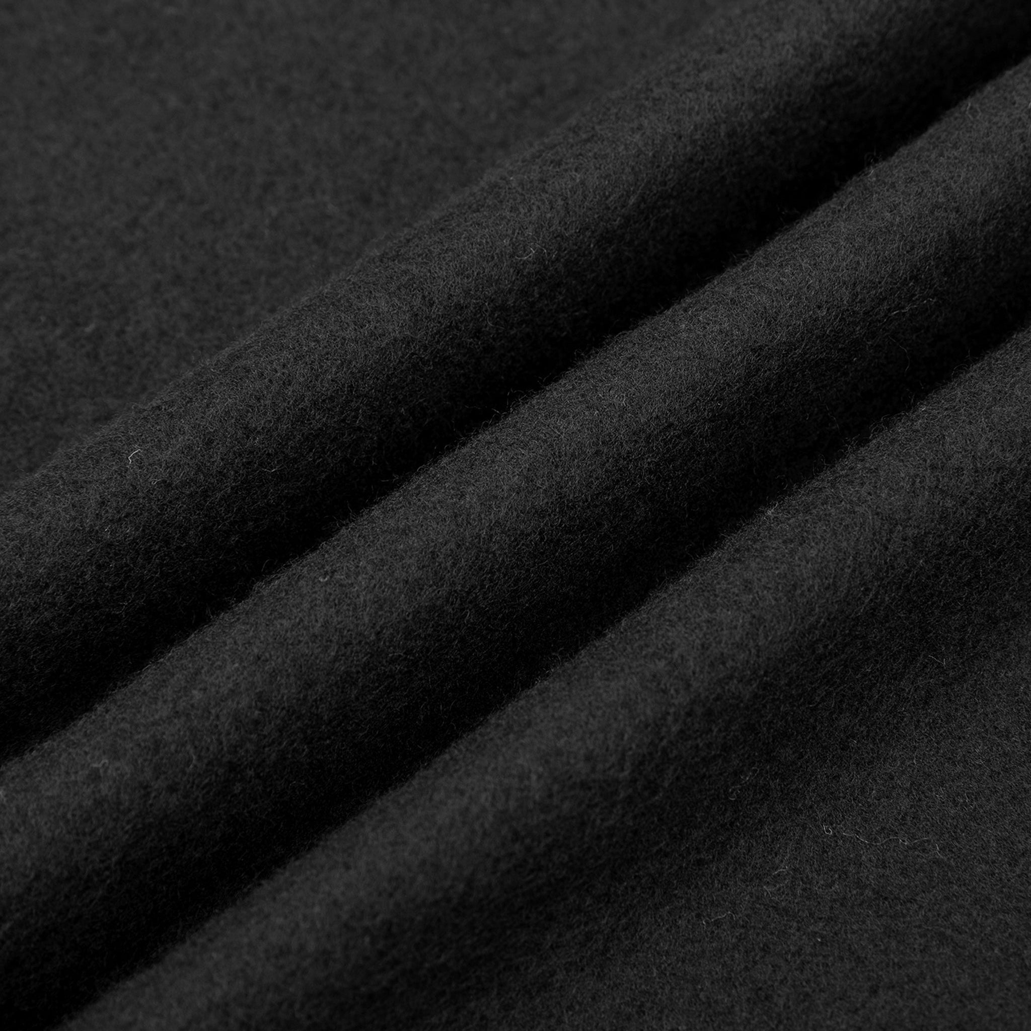 Close-up of black fabric texture