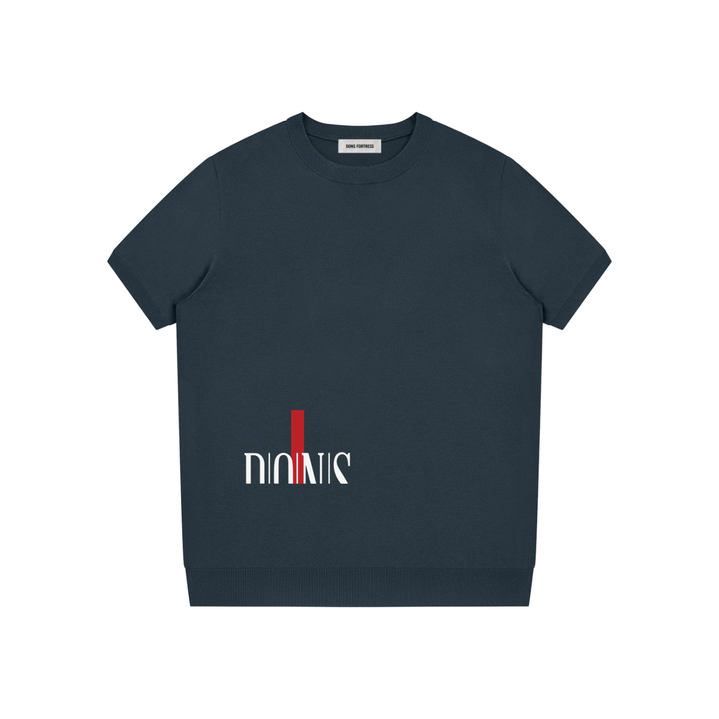 Rose-Bridge Knit Tee