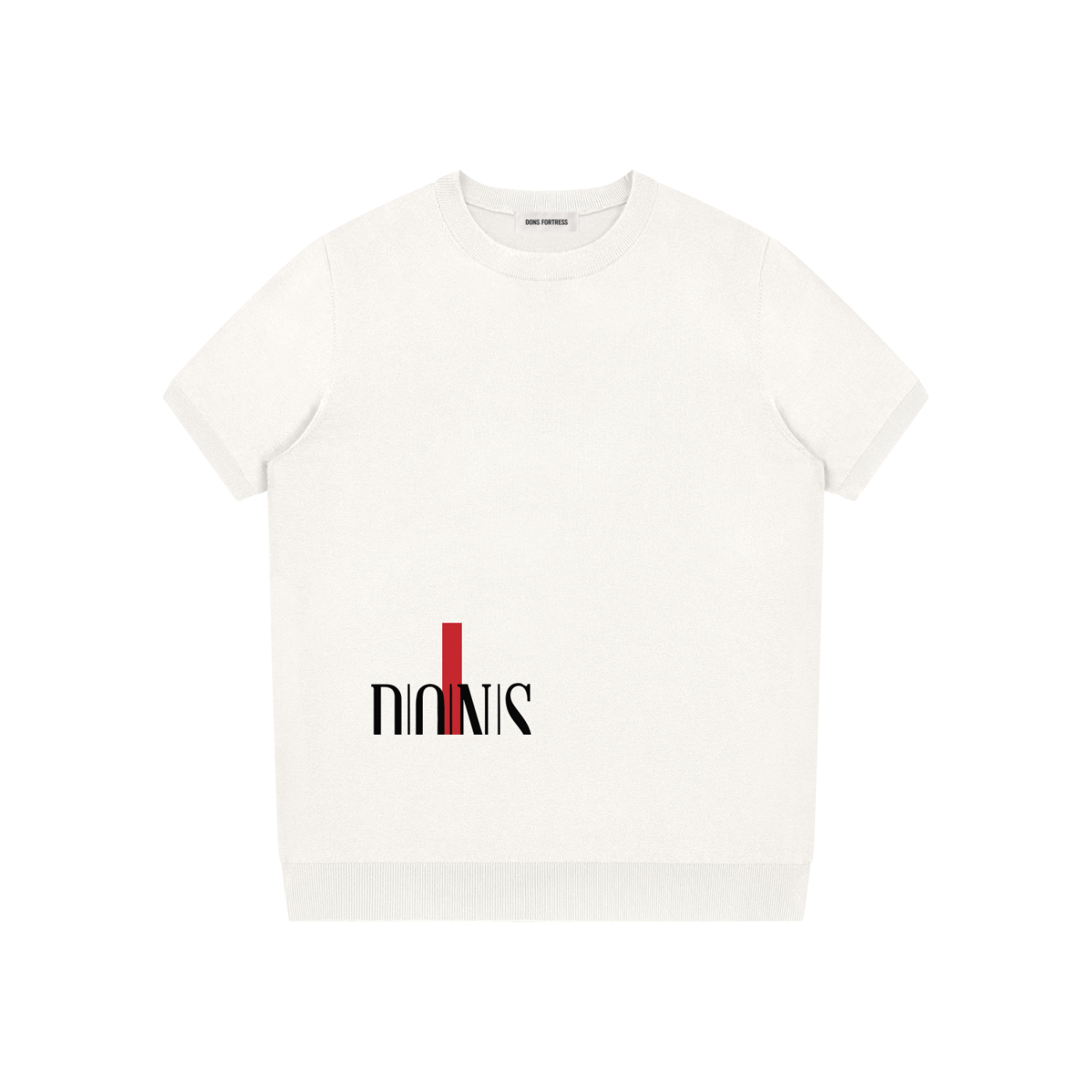 Rose-Bridge Knit Tee