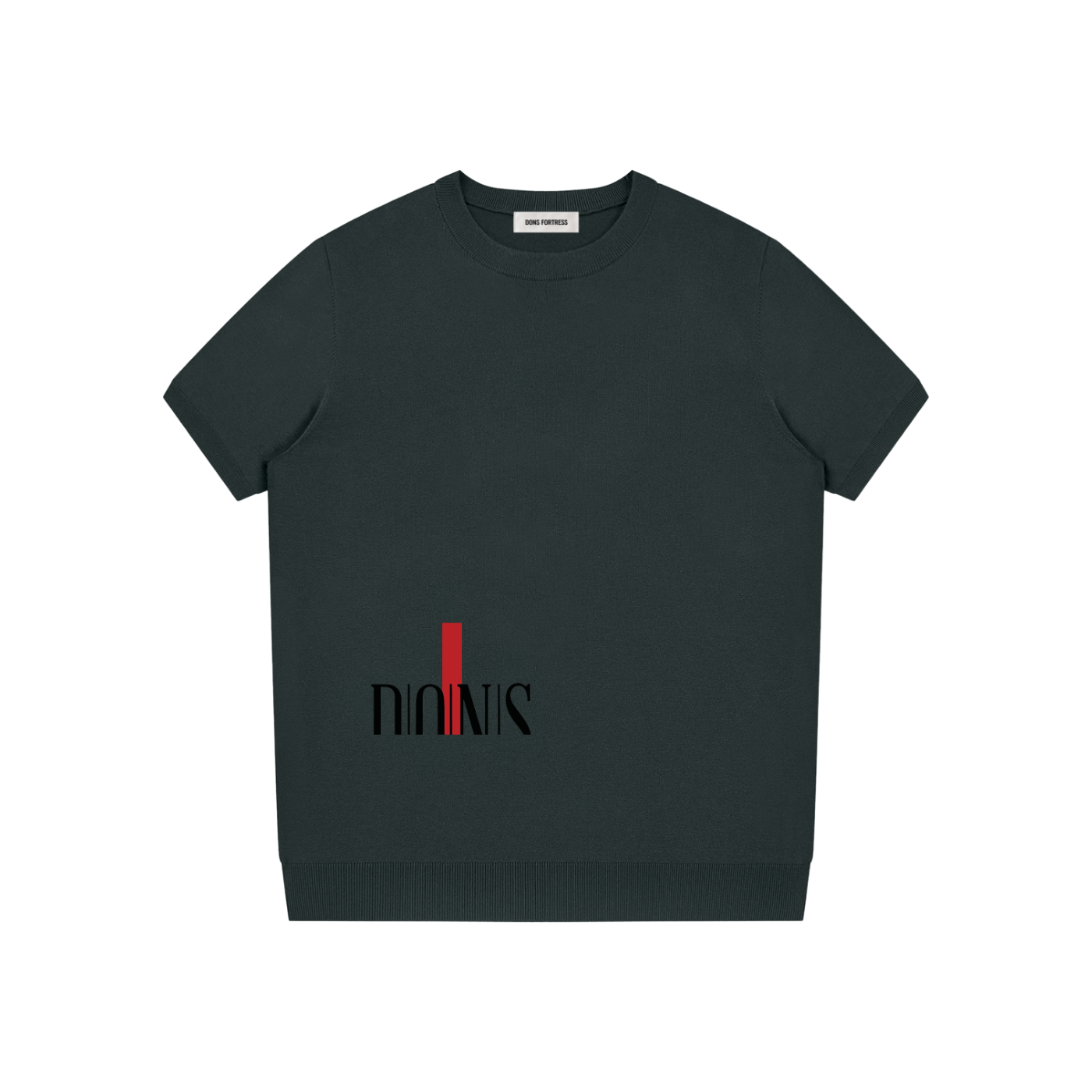 Rose-Bridge Knit Tee