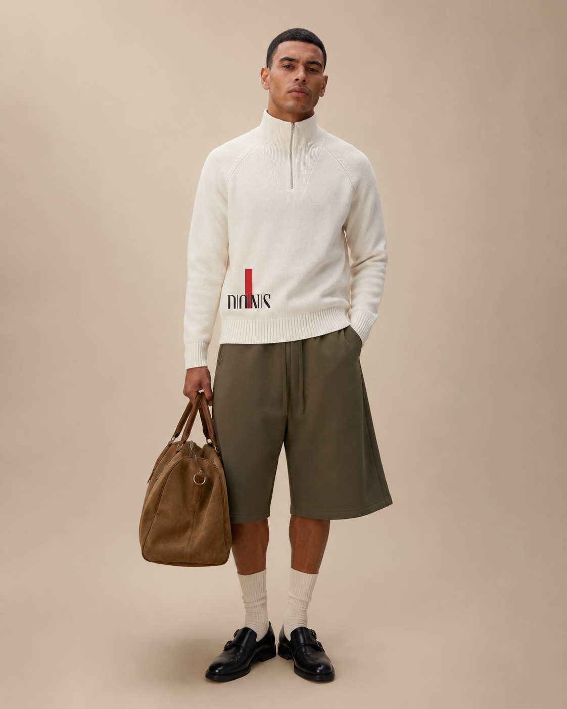 Rose-Bridge Quart Zip Jumper