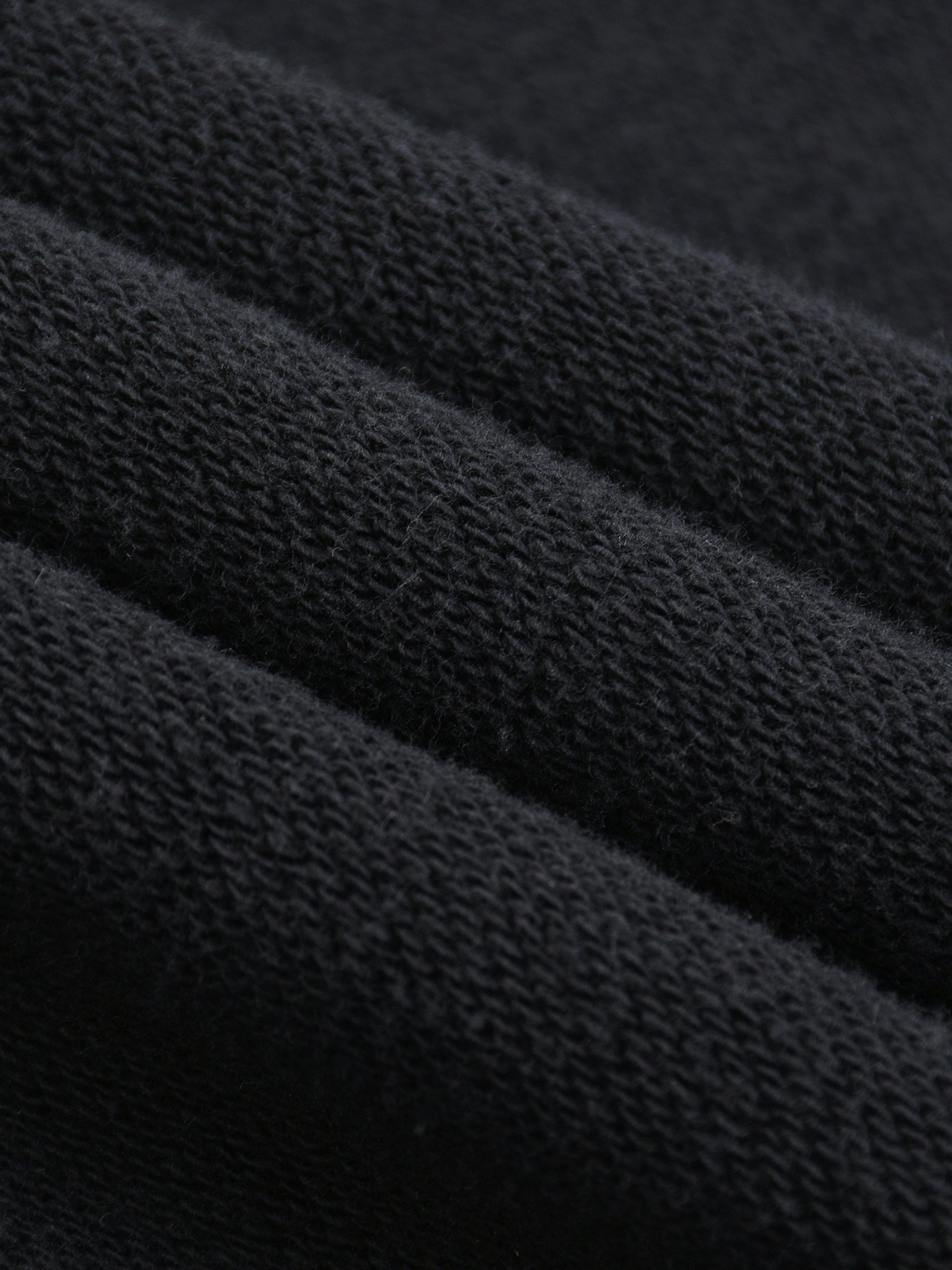 Close-up of dark fabric texture