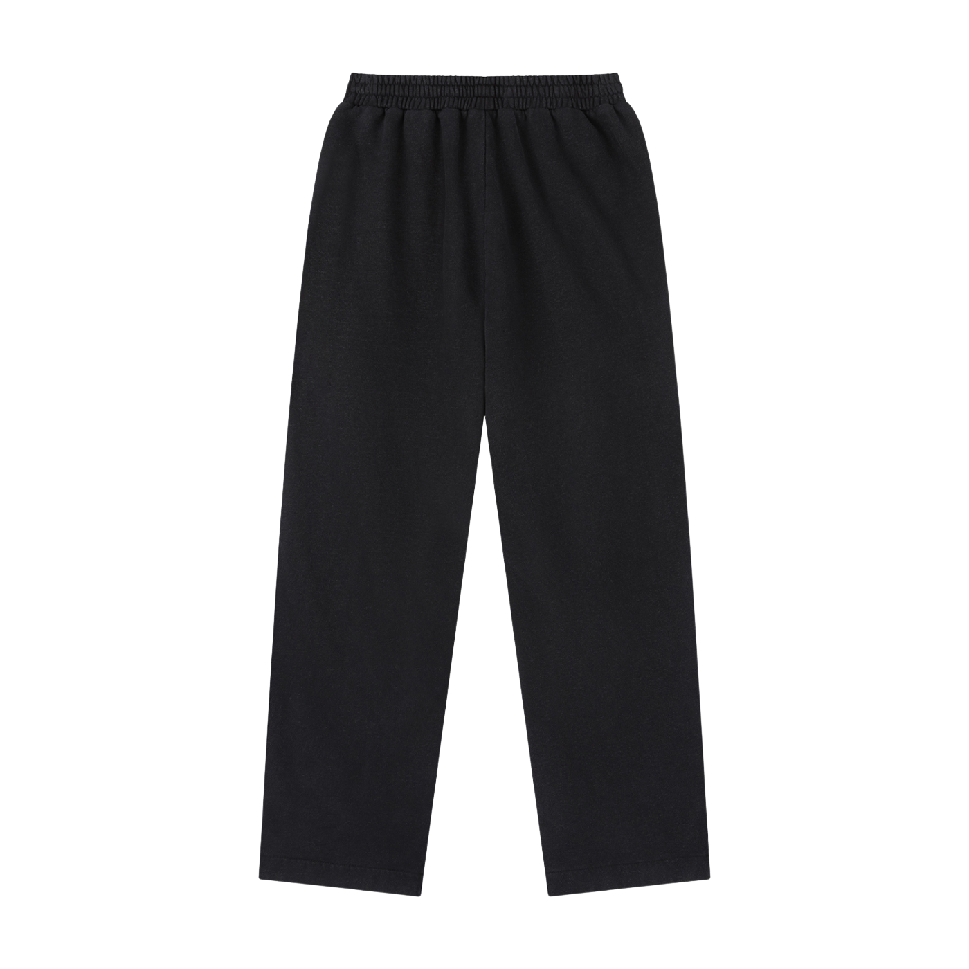Black pants on a white background