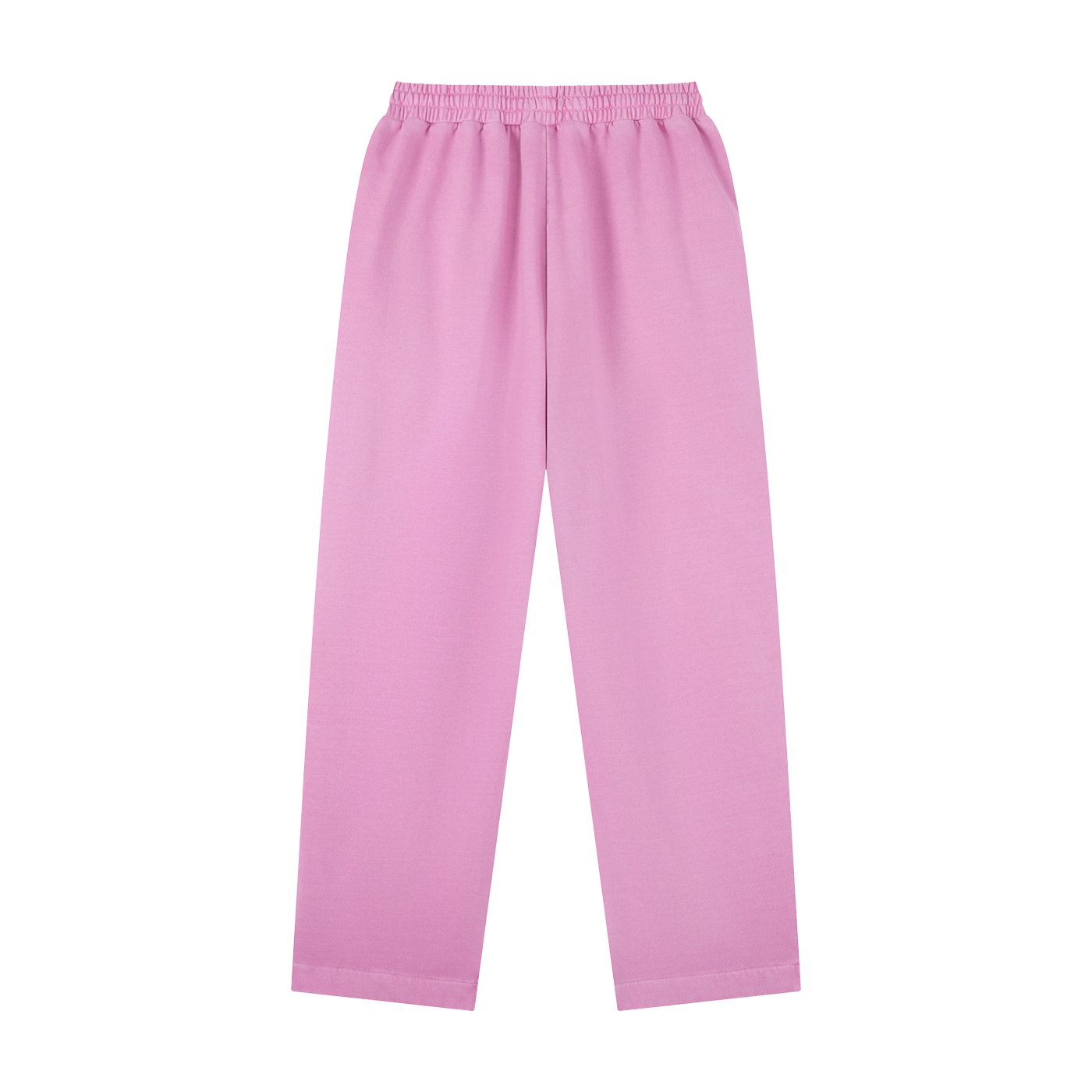 Pink pants on a white background
