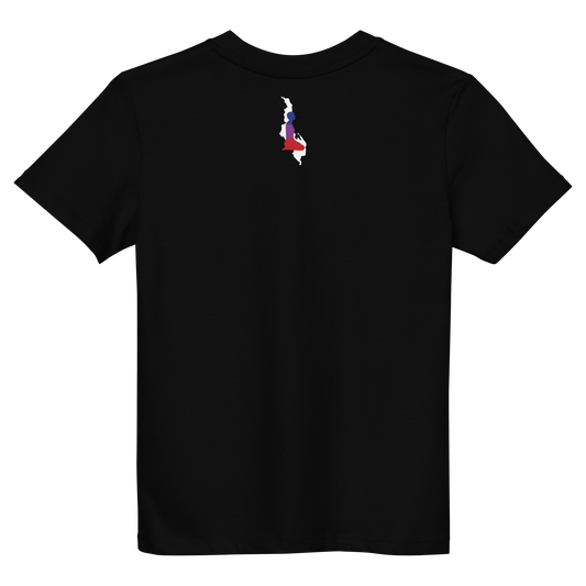 Sparkle Collab Rosanna Kids Tee by Dons Fortress in Black Back