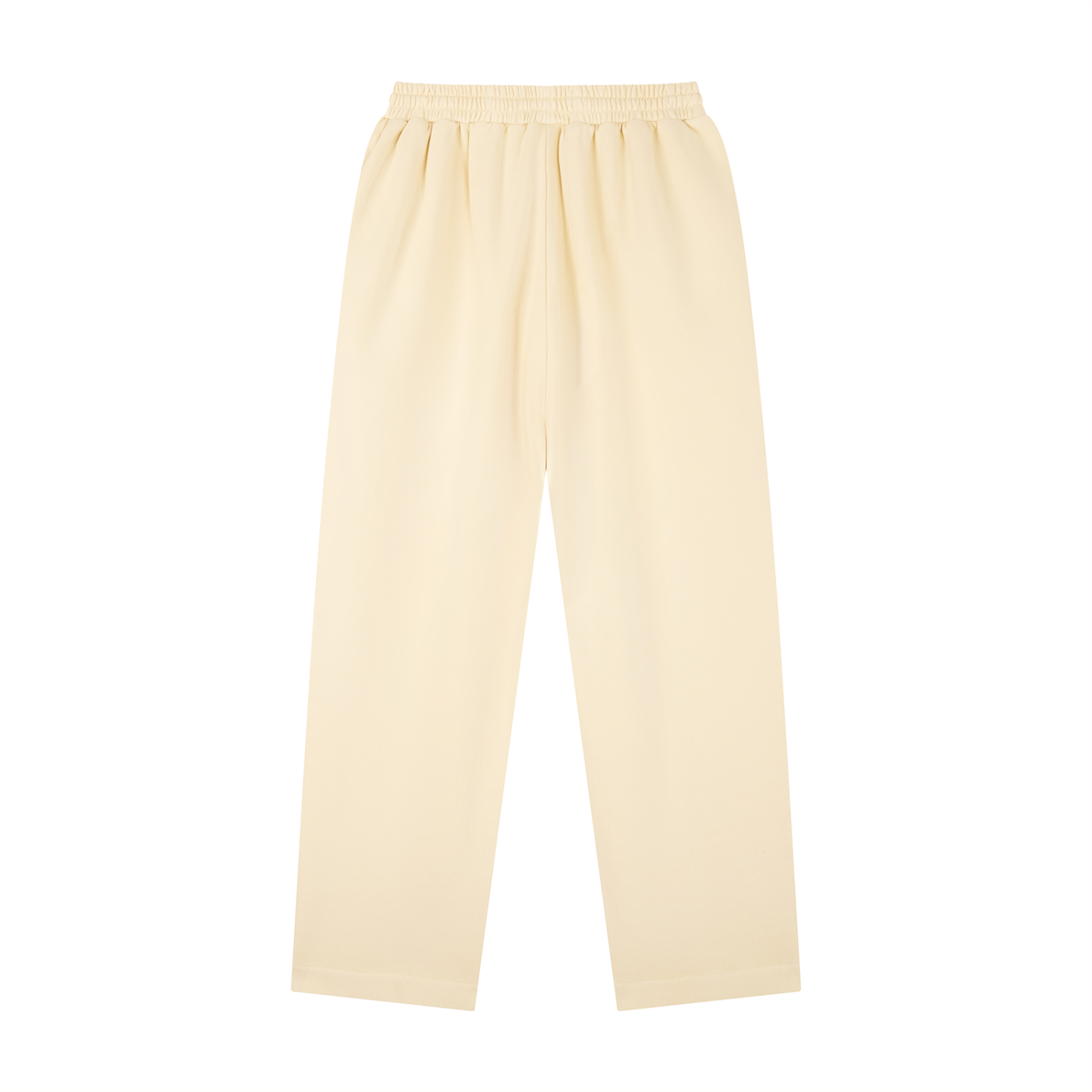 Beige pants on a white background