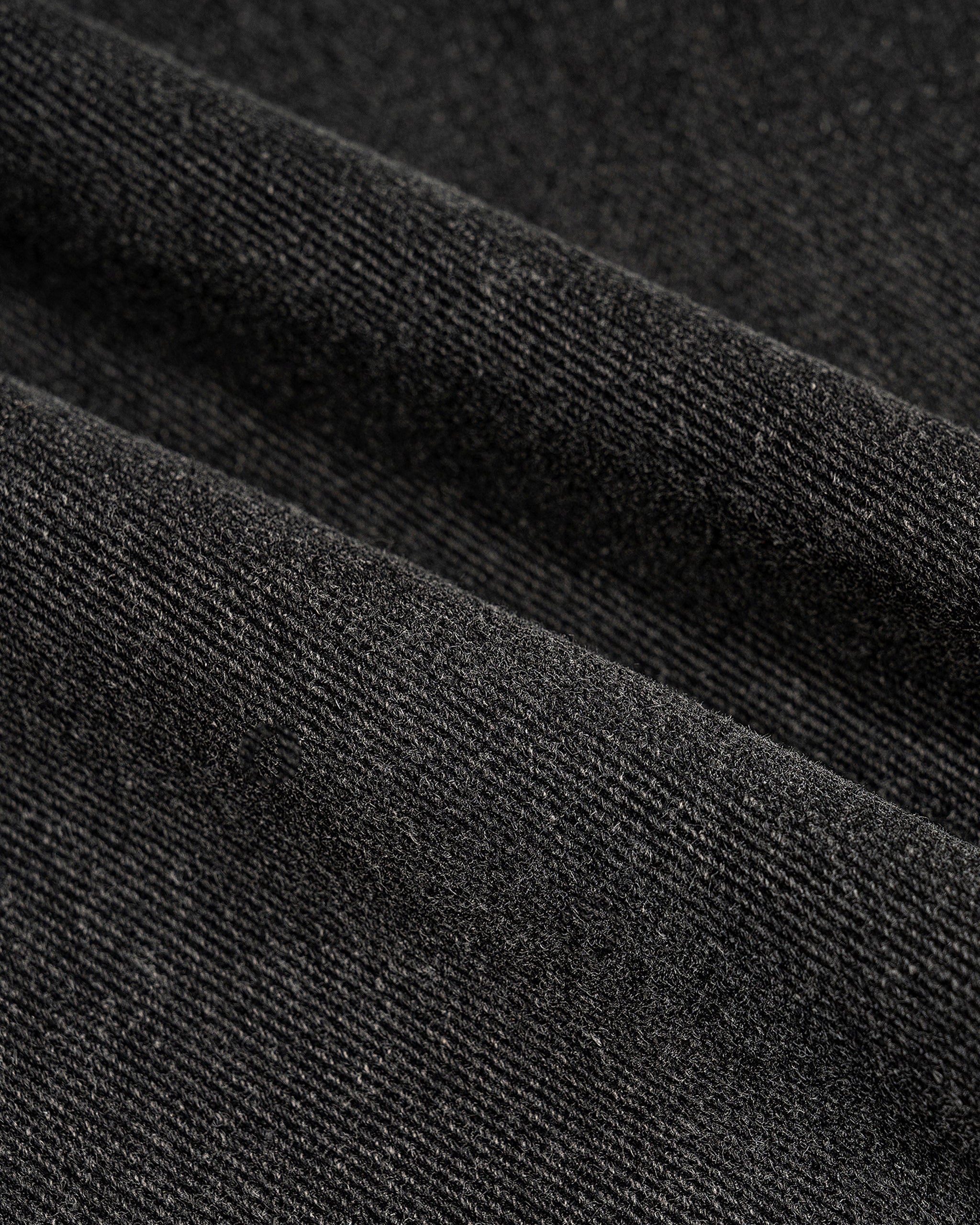 Close-up of black textured fabric