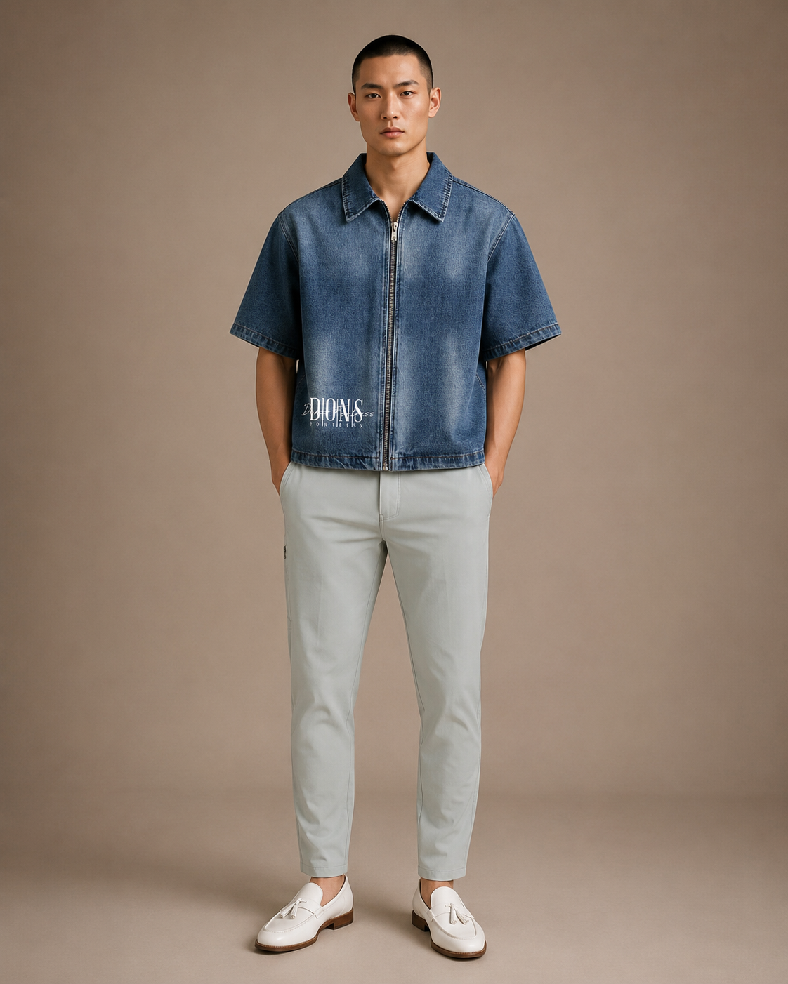 Vint' Insignia Denim Shirt