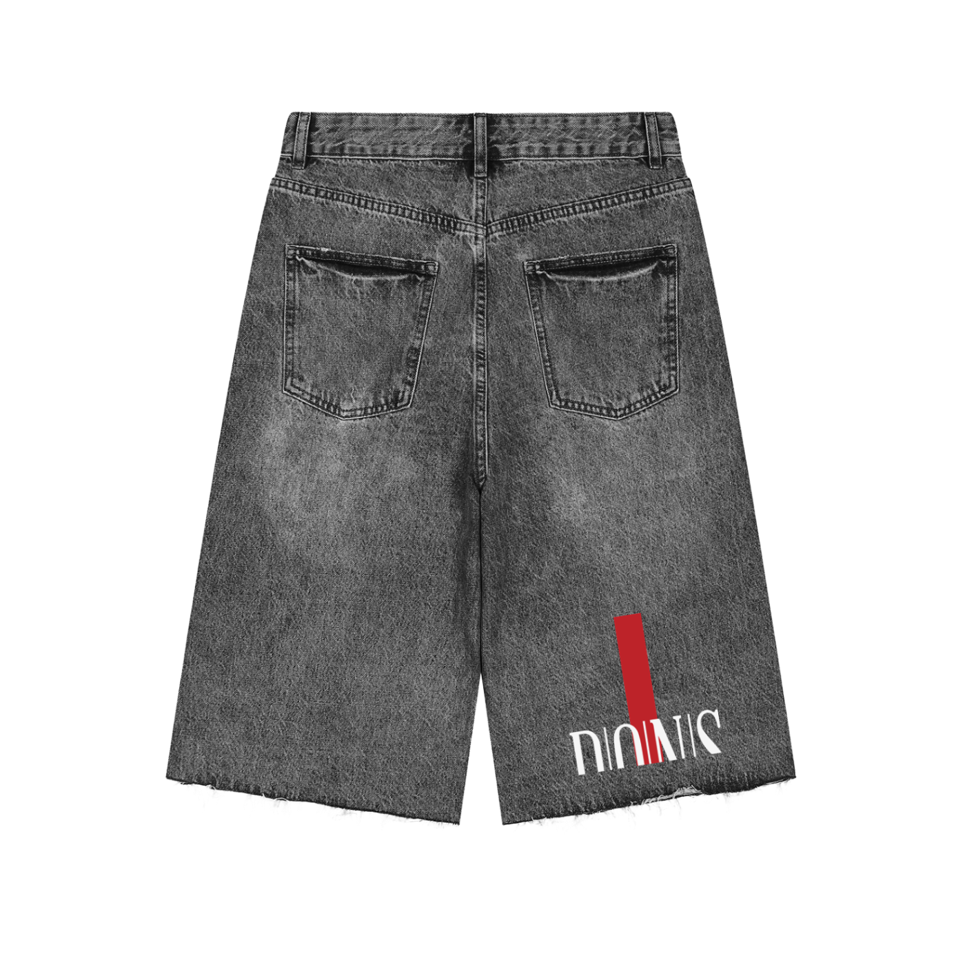 Vint' Rose-Bridge Denim Shorts
