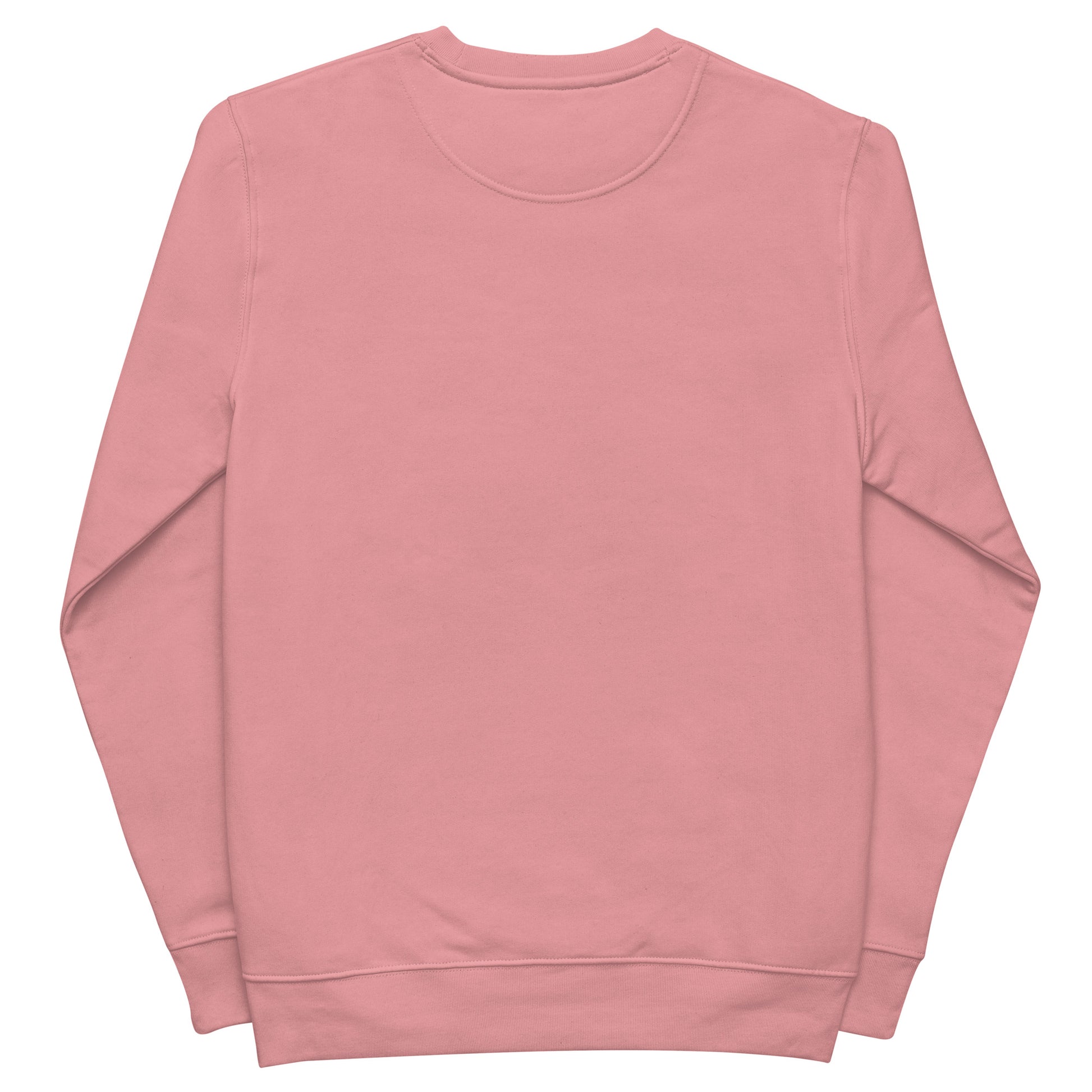 DONS|FORTRESS Cana Eco-Friendly, Sustainable Pullover in Canyon Pink with chest printed logos.