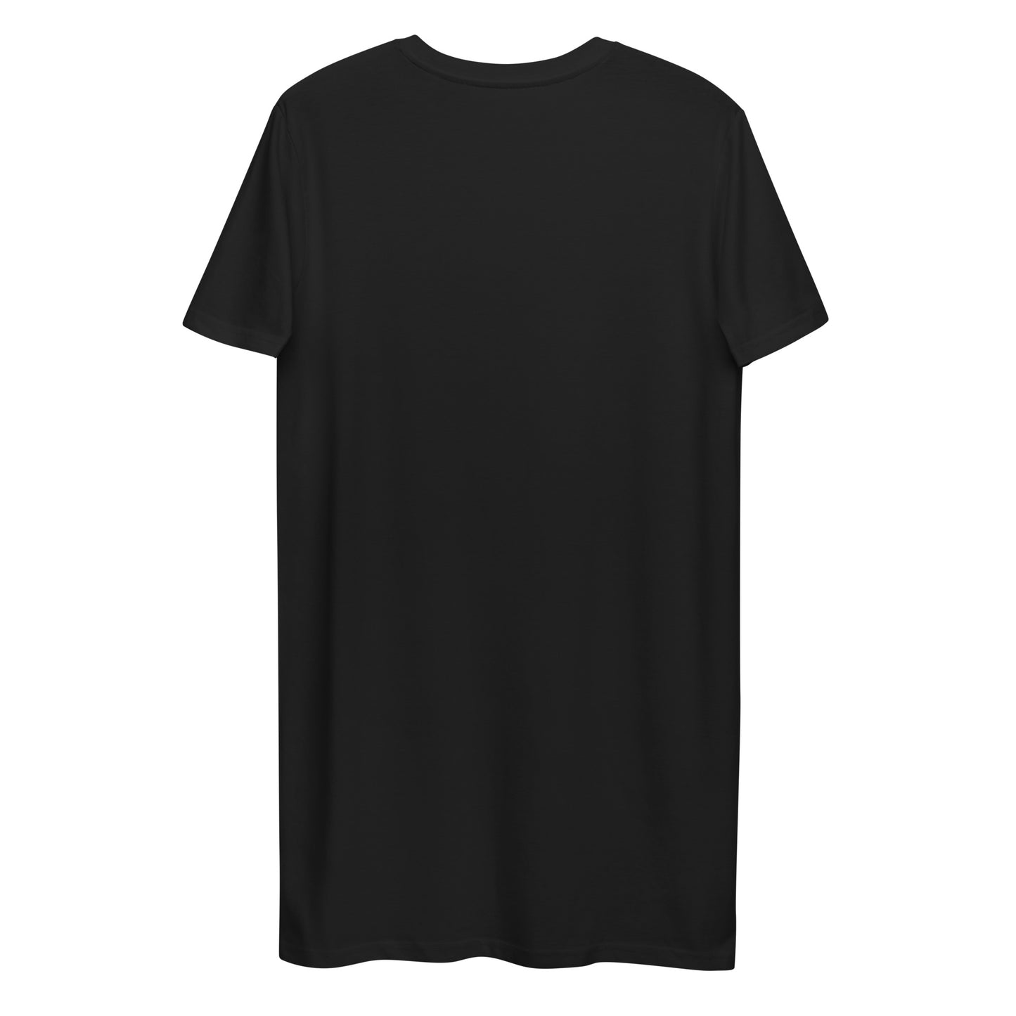 DONSFORTRESS Eco-Friendly, Sustainable Tshirt Dress in Black. Made from 100% organic ring-spun cotton.