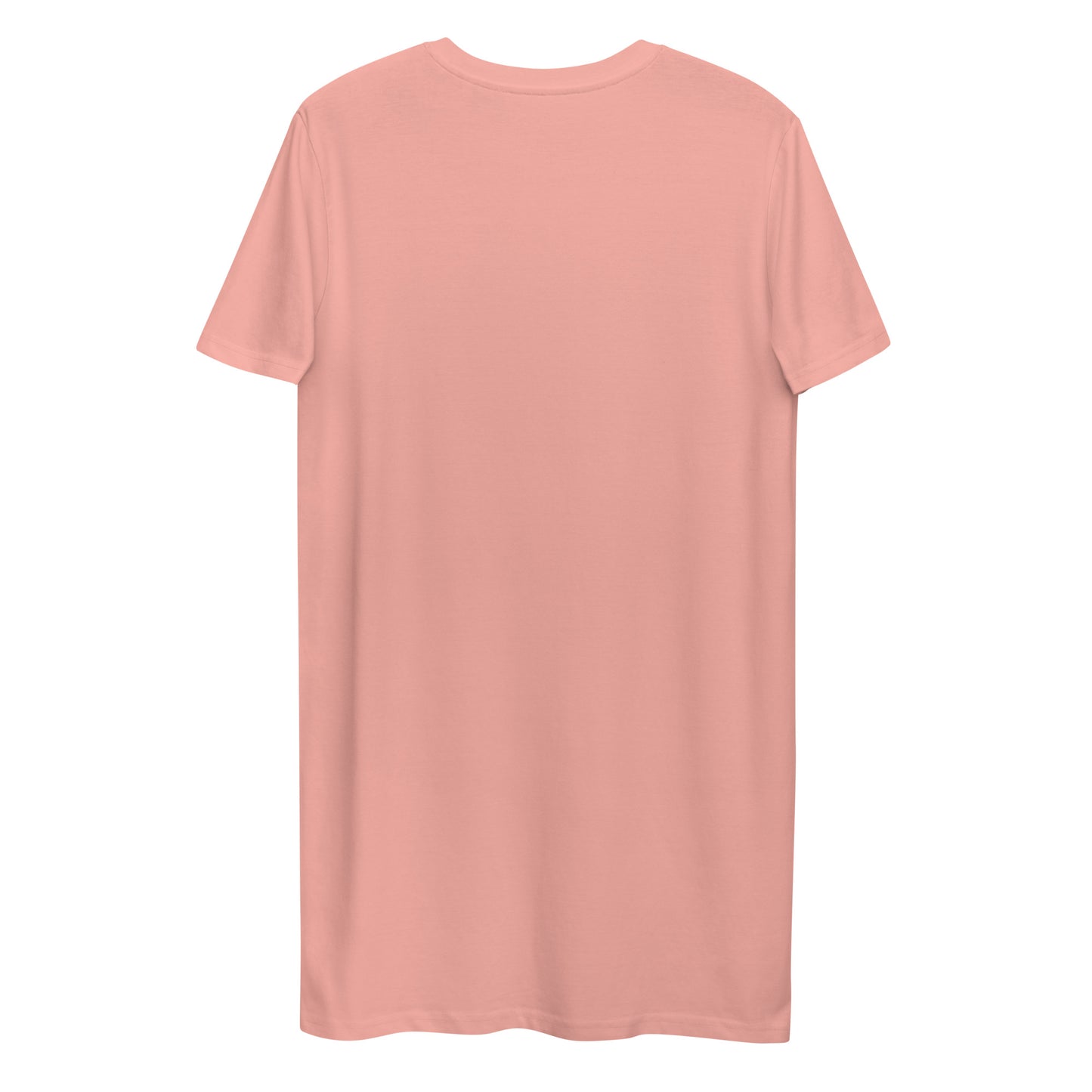 DONSFORTRESS Eco-Friendly, Sustainable Tshirt Dress in Canyon Pink. Made from 100% organic ring-spun cotton.