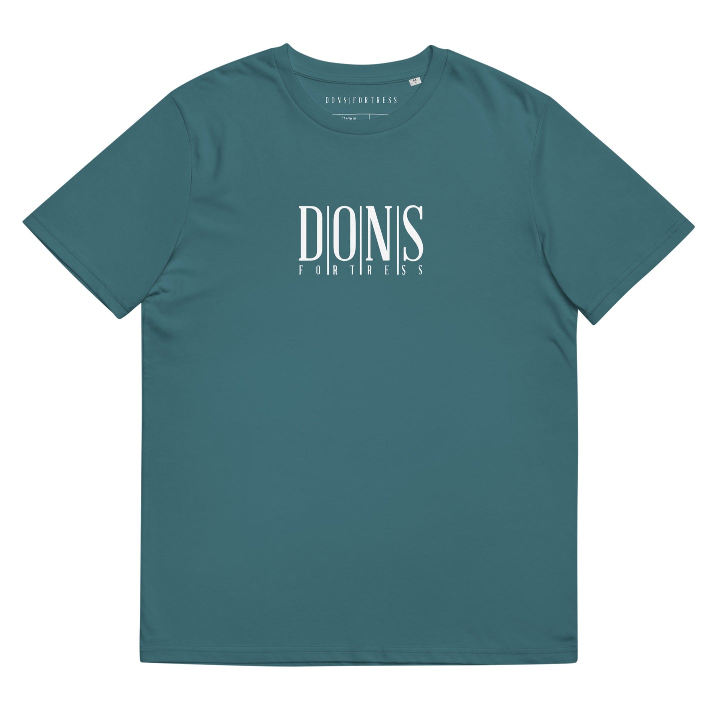 DONSFORTRESS Principal Sustainable, Eco-Friendly Tee in Stargazer. Made from 100% organic ring-spun cotton.