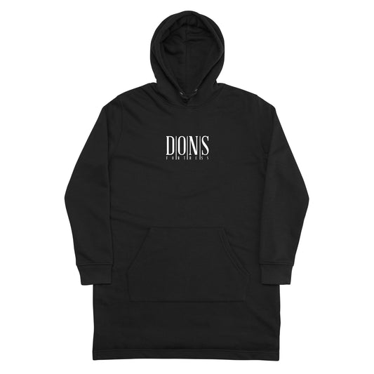 DONSFORTRESS Fortress Eco-Hoodie Dress Flat in Black