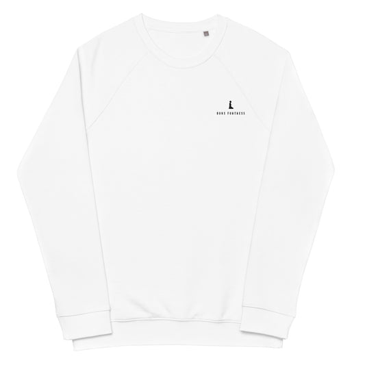 DONS|FORTRESS Gideon Eco-friendly Pullover. Made from organic cotton and recycled materials in White.