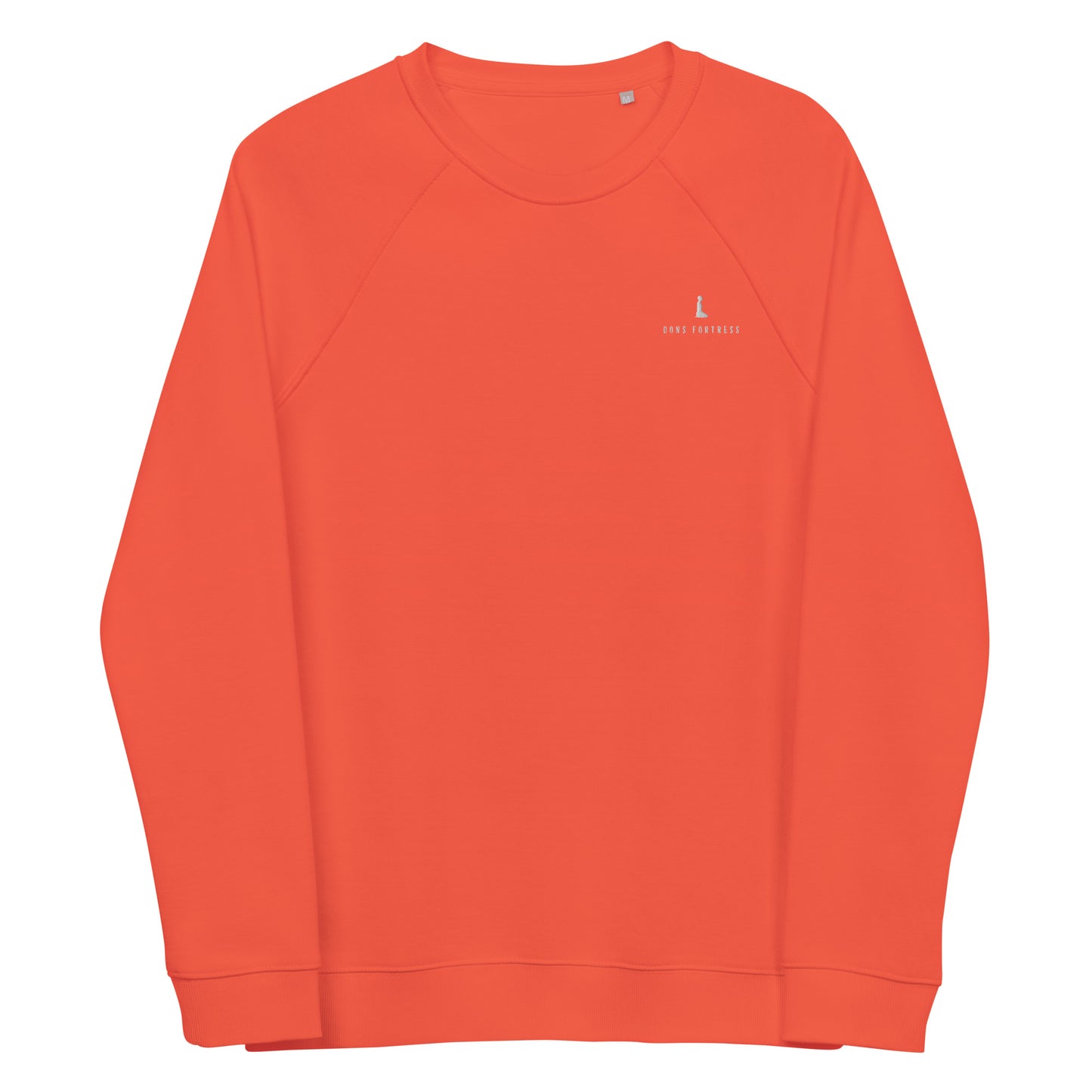 DONS|FORTRESS Gideon Eco-friendly Pullover. Made from organic cotton and recycled materials in Burnt Orange.