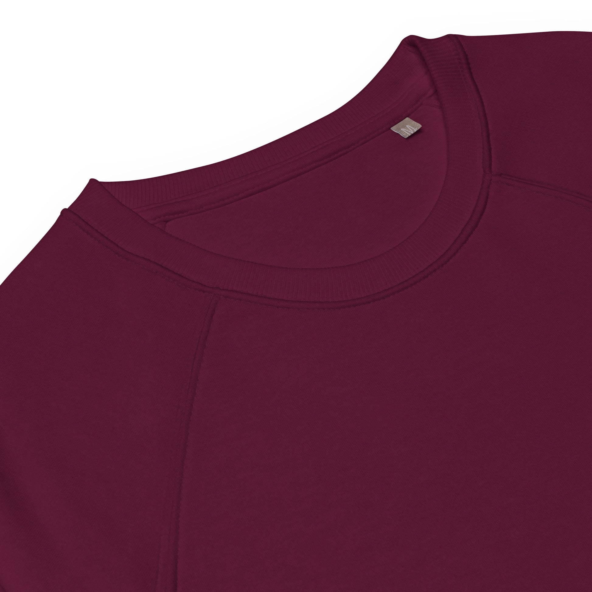 DONS|FORTRESS Gideon Eco-friendly Pullover. Made from organic cotton and recycled materials in Burgundy.