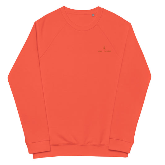 DONS|FORTRESS Gideon Eco-friendly Pullover. Made from organic cotton and recycled materials in Burnt Orange.