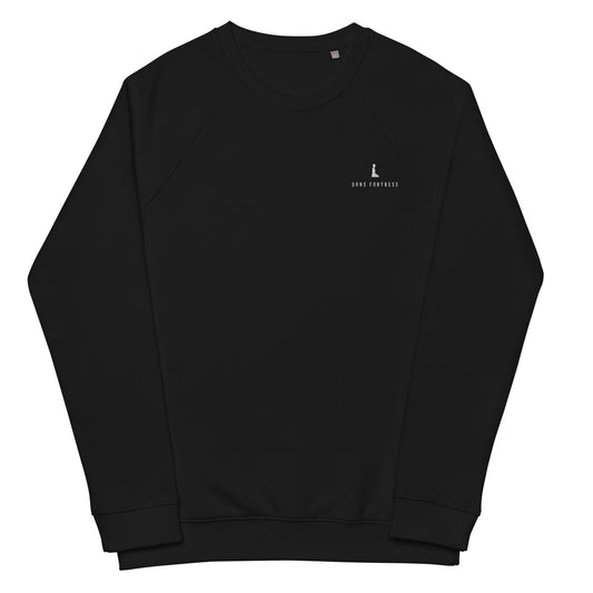 DONS|FORTRESS Gideon Eco-friendly Pullover. Made from organic cotton and recycled materials in Black.