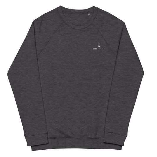 DONS|FORTRESS Gideon Eco-friendly Pullover. Made from organic cotton and recycled materials in Charcoal Melange.