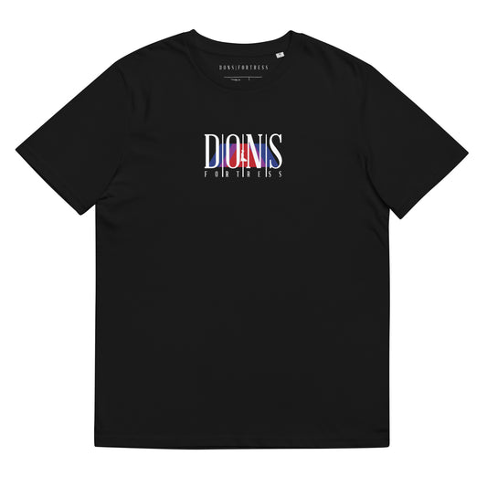 DONSFORTRESS Joppa Sustainable, Eco-Friendly Tee in Black. Made from 100% organic ring-spun cotton.