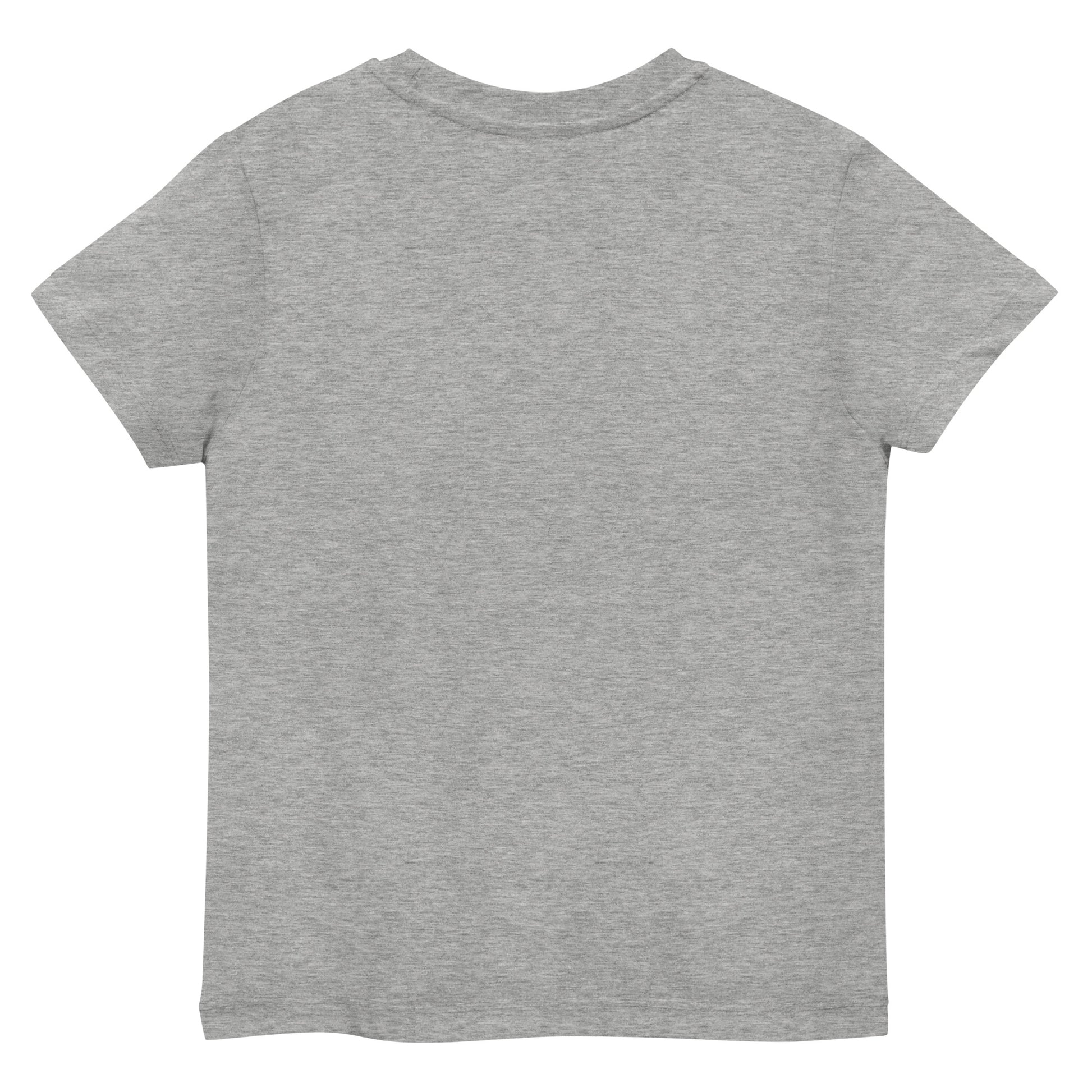 DONSFORTRESS Kids Cana Eco-Friendly, Sustainable Tshirt in Heather Grey. Made from 100% organic ring-spun combed cotton.