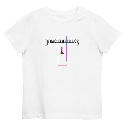 DONSFORTRESS Kids Cana Eco-Friendly, Sustainable Tshirt in White. Made from 100% organic ring-spun combed cotton.