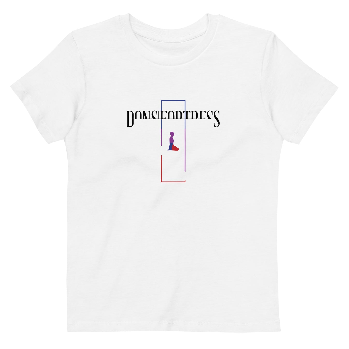 DONSFORTRESS Kids Cana Eco-Friendly, Sustainable Tshirt in White. Made from 100% organic ring-spun combed cotton.