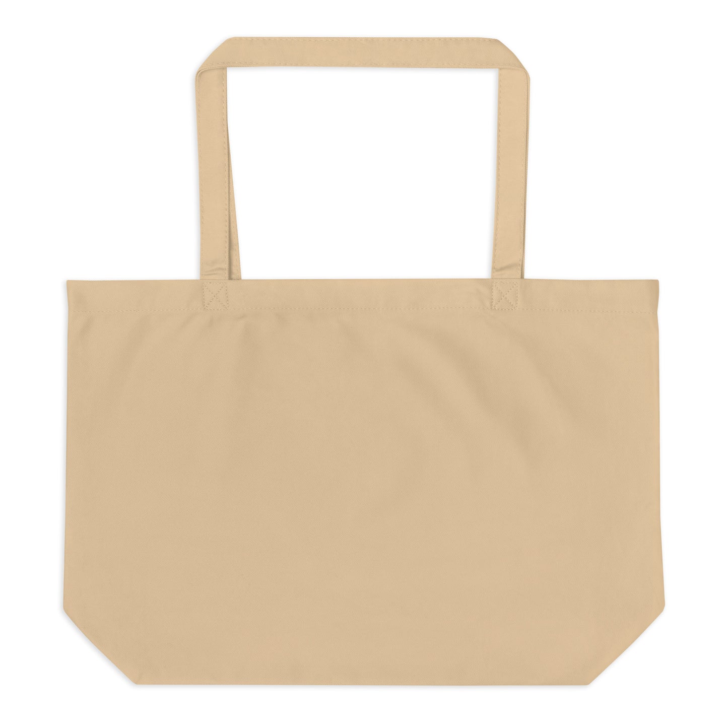 Dons Fortress Large Hebron Eco-Friendly, Sustainable Tote Flat in Oyster. Made from 100% certified organic cotton.