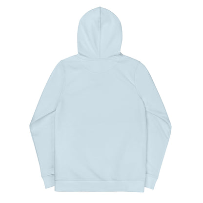 DONS|FORTRESS Narat'e Eco-Friendly, Sustainable Hoodie in Blue Fog