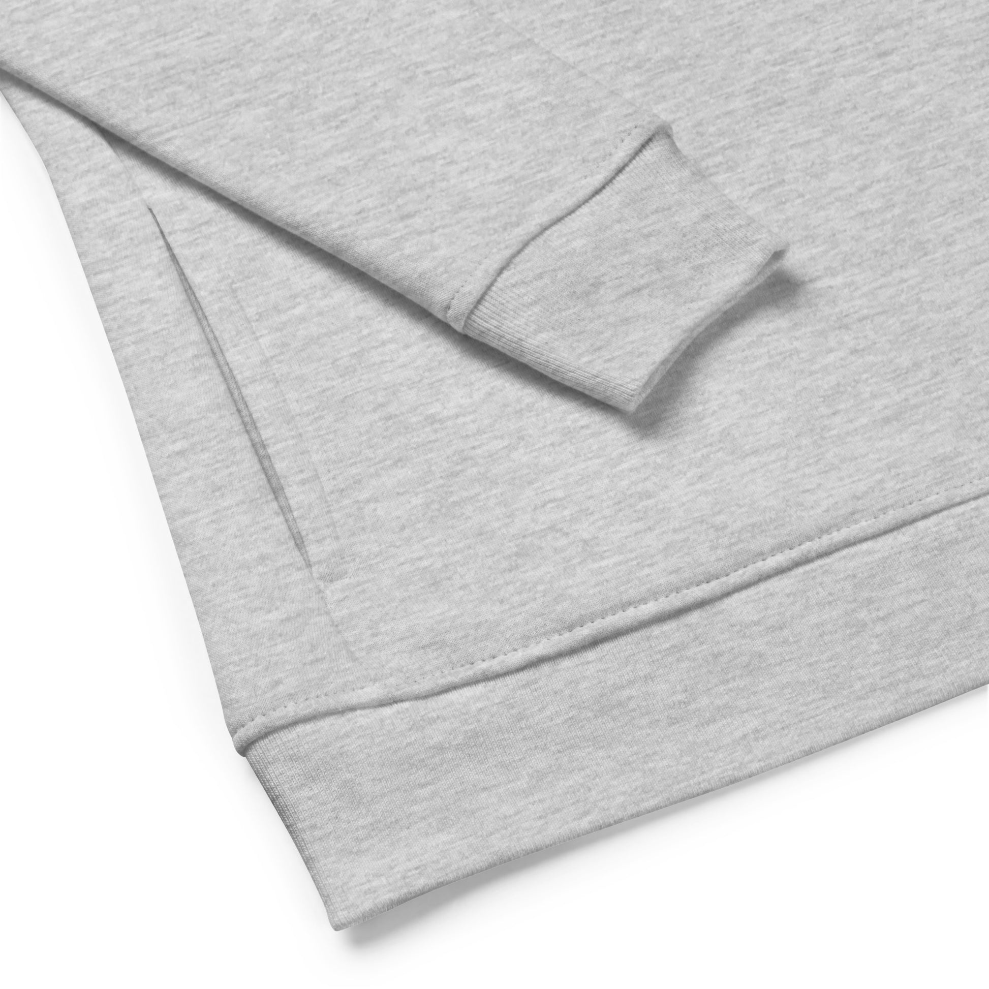 DONS|FORTRESS Narat'e Eco-Friendly, Sustainable Hoodie in Heather Grey