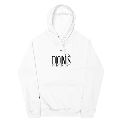 DONS|FORTRESS Nebo Eco-friendly Pullover. Made from organic cotton and recycled materials in White.