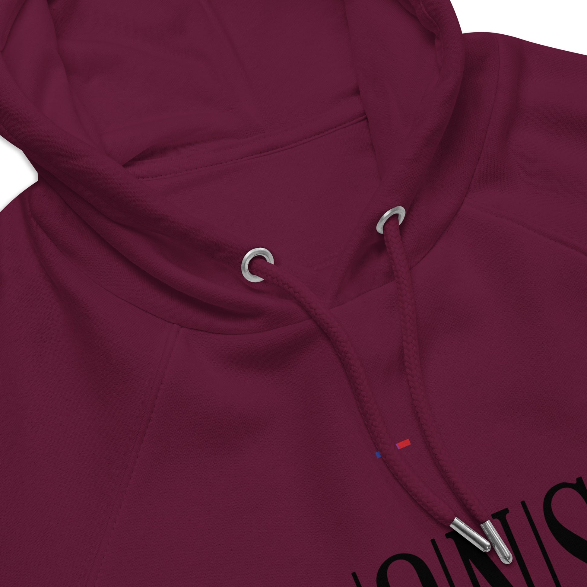 DONS|FORTRESS Nebo Eco-friendly Pullover. Made from organic cotton and recycled materials in Burgundy.