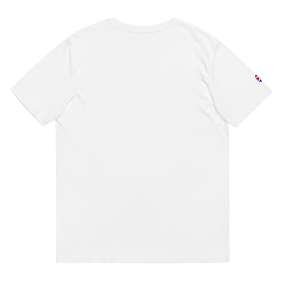 DONSFORTRESS Nebo Eco-Friendly, Sustainable Tee in White. Made from 100% organic ring-spun cotton.