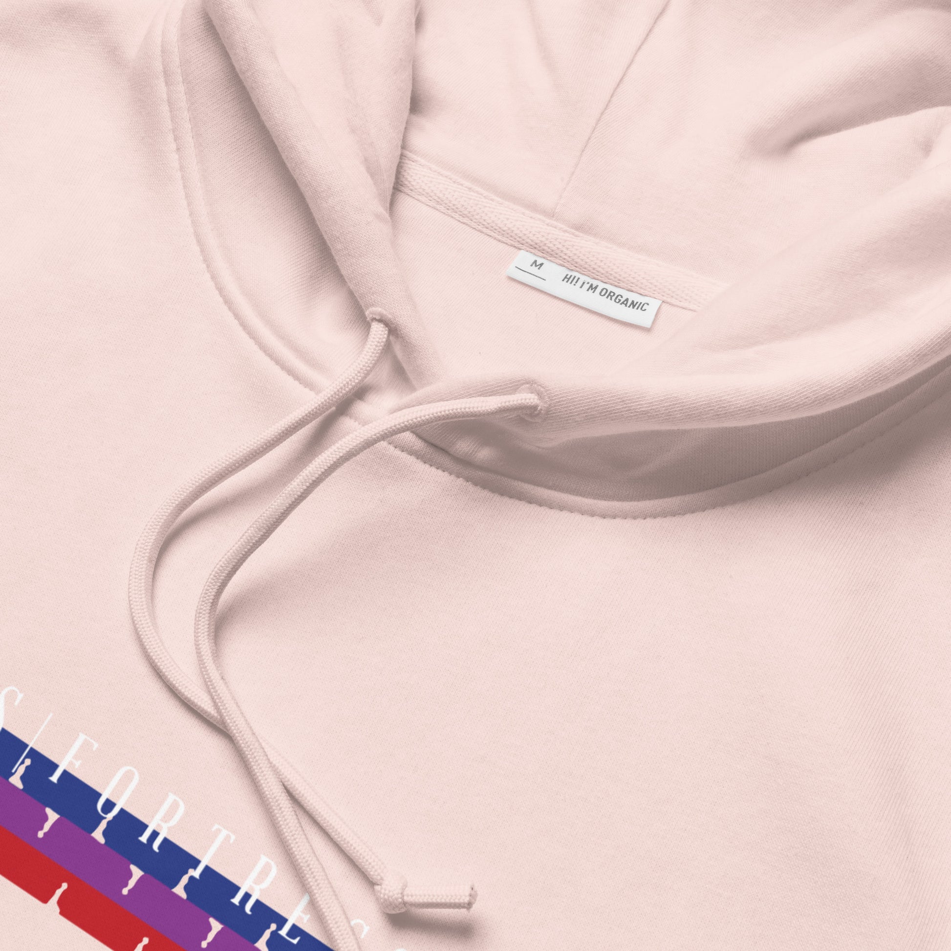 DONS|FORTRESS Ophire Eco-Friendly & Sustainable Hoodie in Soft Rose