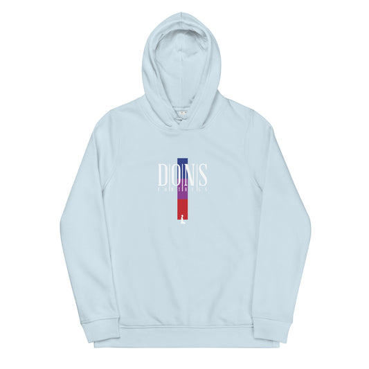 DONS|FORTRESS Perera Eco-Friendly Hoodie in Blue Fog