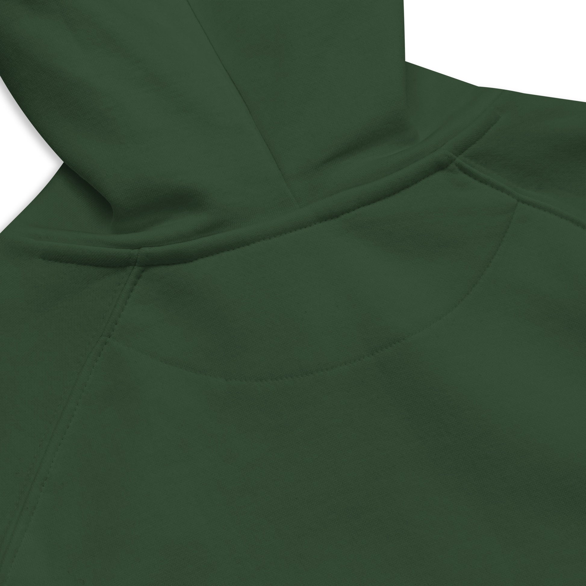 DONS|FORTRESS Pirathon Eco-friendly Hoodie. Made from organic cotton and recycled materials in Bottle Green.