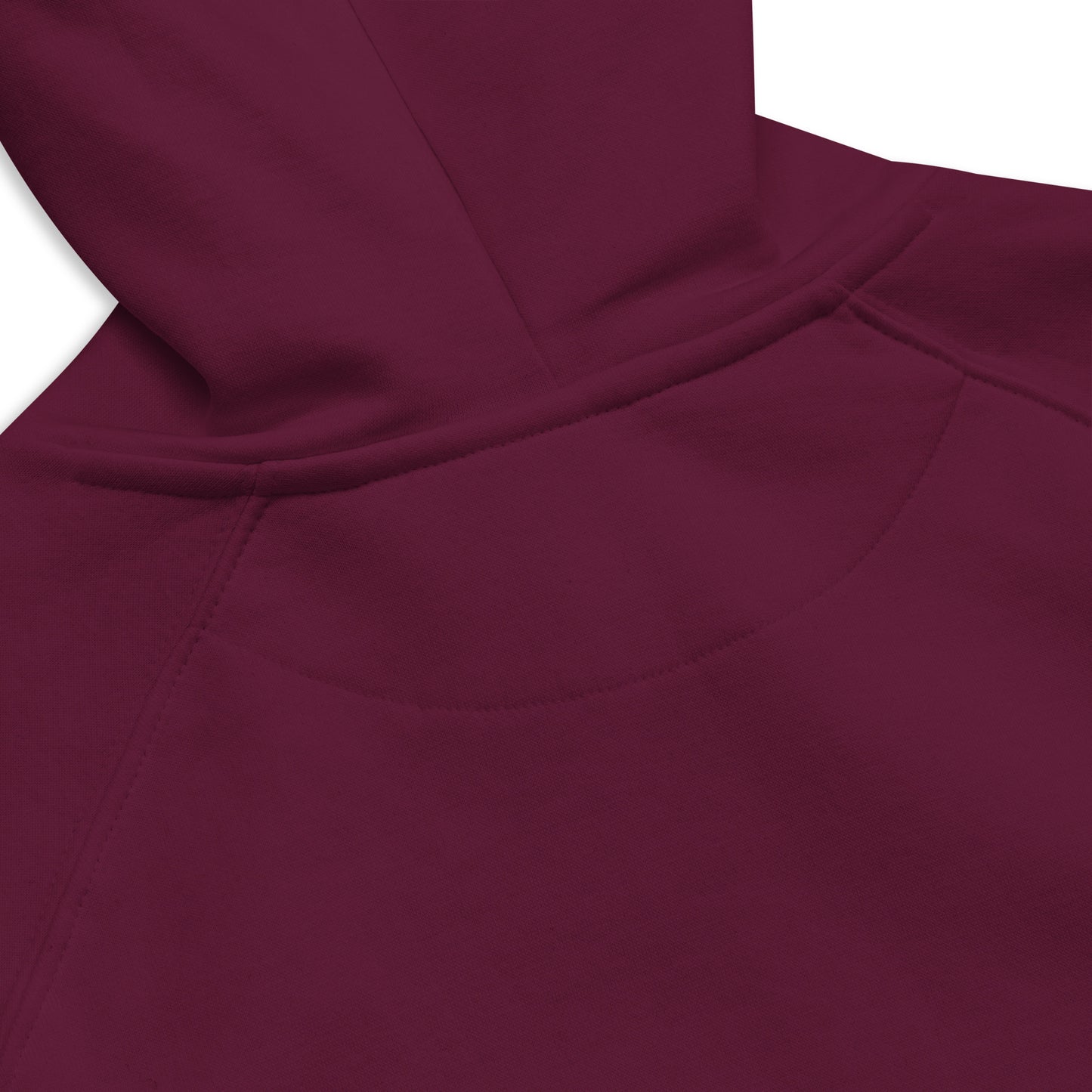 DONS|FORTRESS Pirathon Eco-friendly Hoodie. Made from organic cotton and recycled materials in Burgundy.