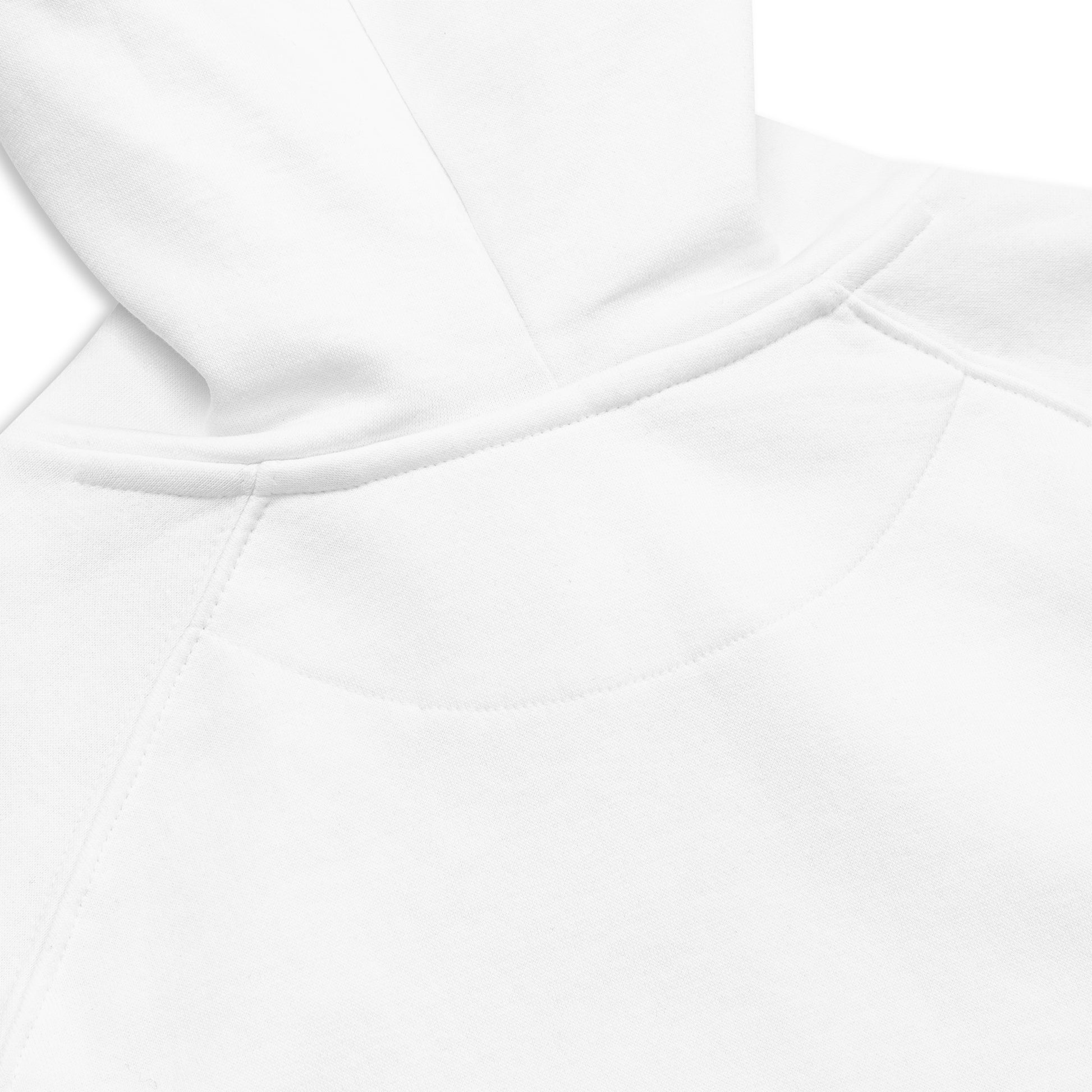 DONS|FORTRESS Pirathon Eco-friendly Hoodie. Made from organic cotton and recycled materials in White.