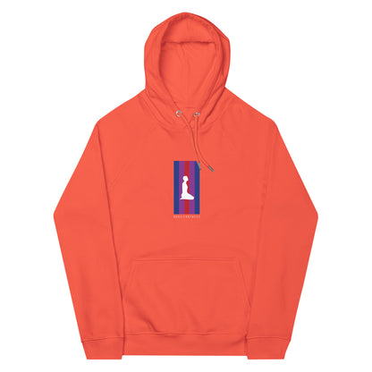 DONS|FORTRESS Pirathon Eco-friendly Hoodie. Made from organic cotton and recycled materials in Burnt Orange.